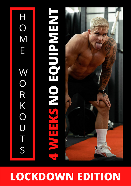 Lockdown Edition - 4 Weeks No Kit Workout Program - Rig Training Programs